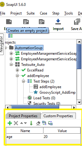 Properties in SoapUI - Xoriant